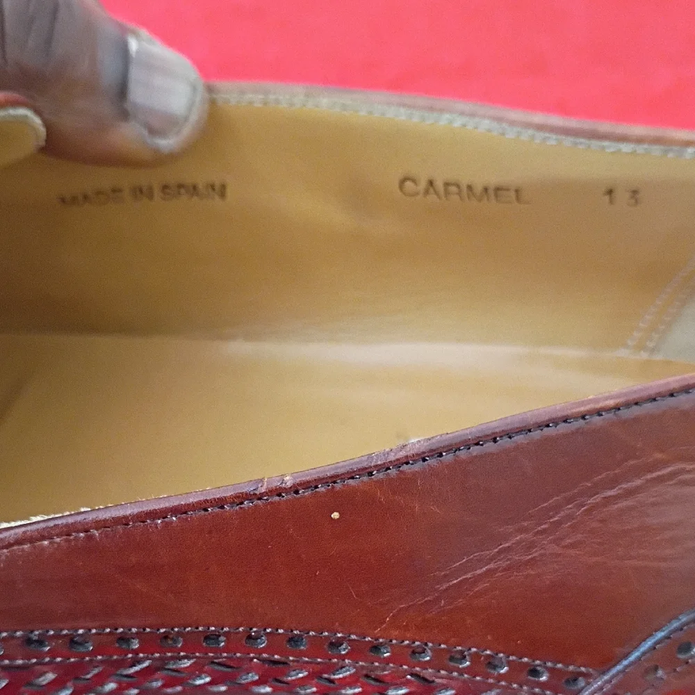 Mezlan Dark Brown Tassel Loafers - Picture 9 of 10